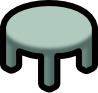 table round green